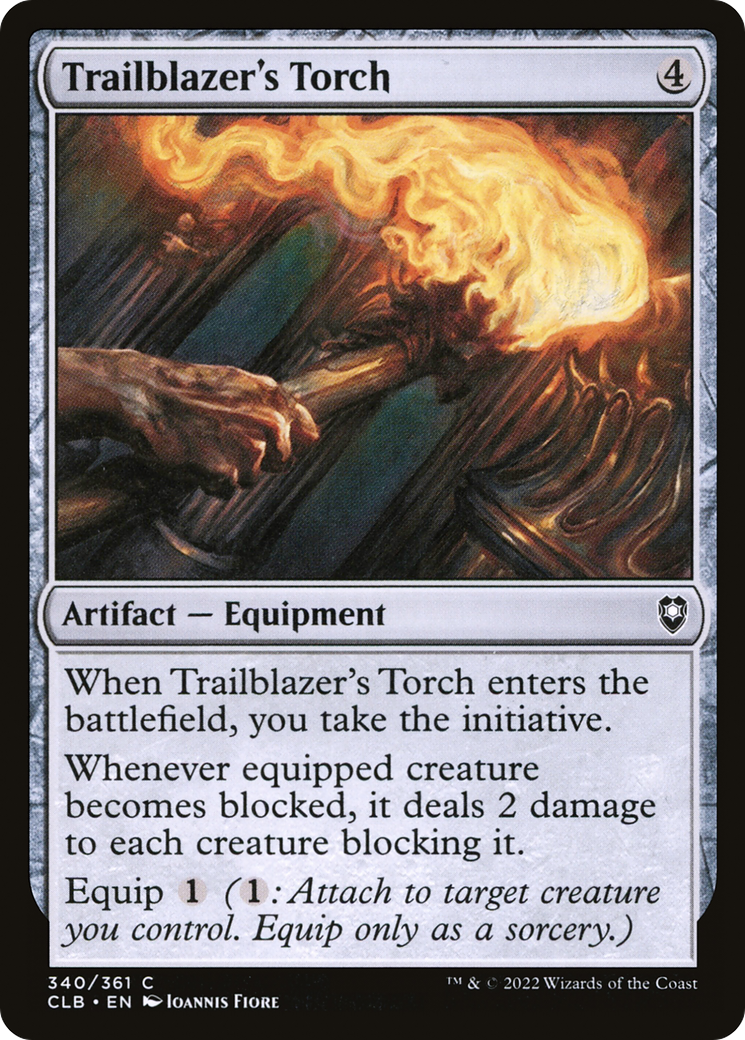 Trailblazer's Torch (340) [Commander Legends: Battle for Baldur's Gate] foil - Deck Out Gaming
