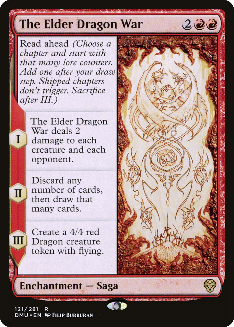 The Elder Dragon War (121) [Dominaria United] foil - Deck Out Gaming
