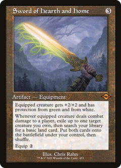 Sword of Hearth and Home (Retro Frame) (433) [Modern Horizons 2] foil - Deck Out Gaming