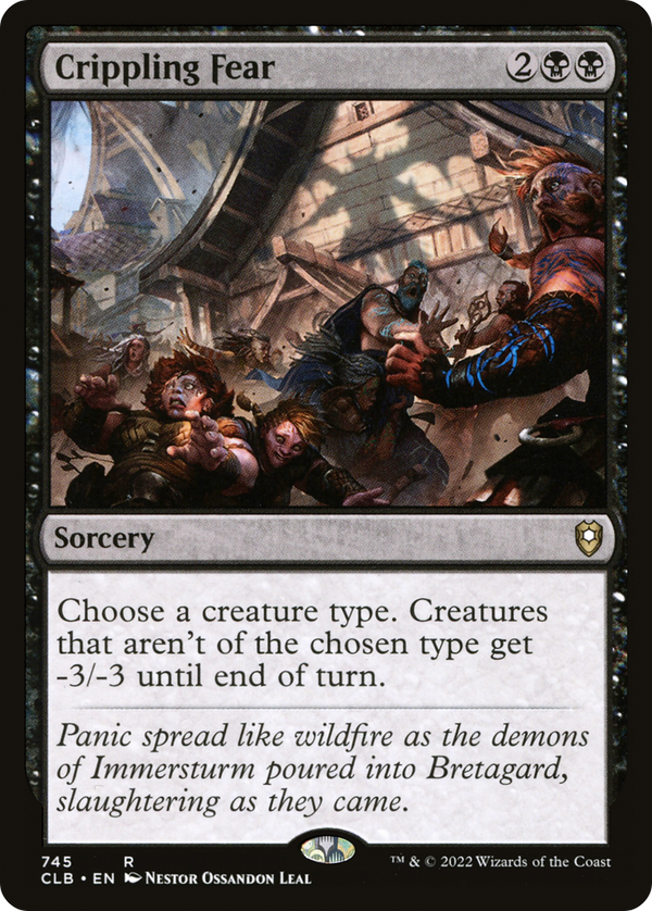 Crippling Fear (745) [Commander Legends: Battle for Baldur's Gate] - Deck Out Gaming