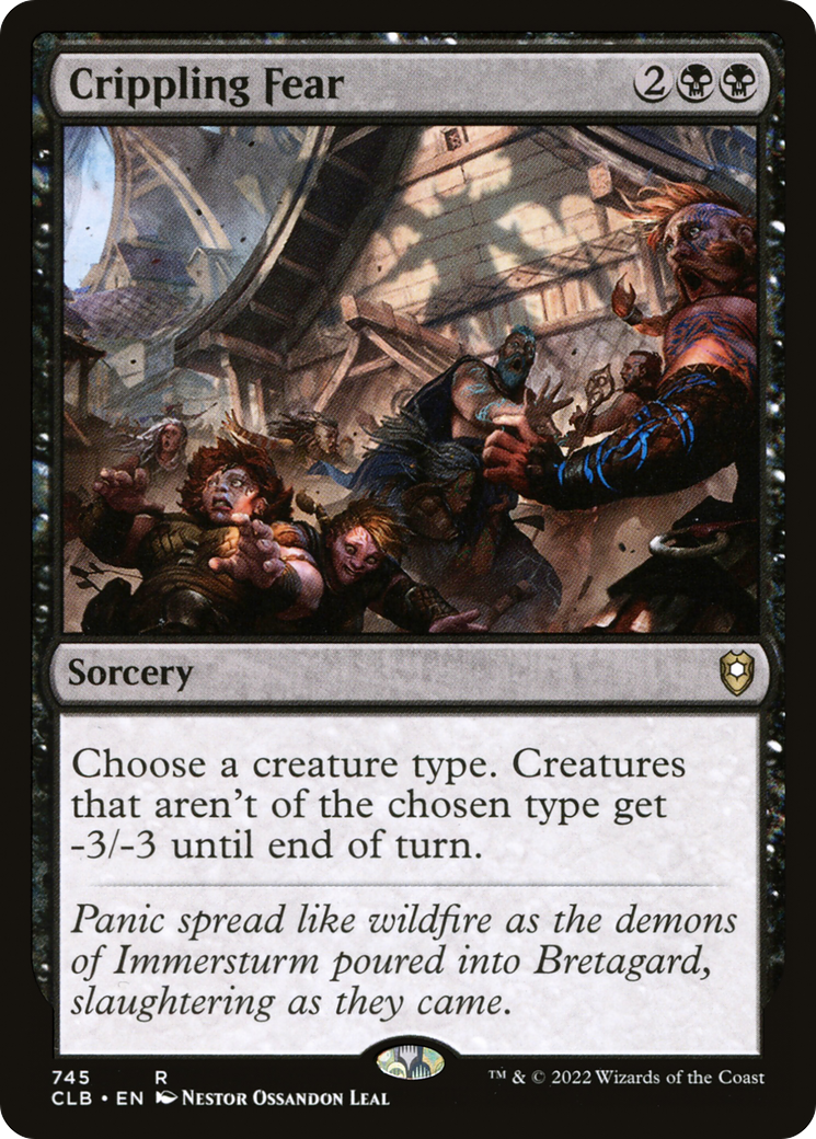 Crippling Fear (745) [Commander Legends: Battle for Baldur's Gate] - Deck Out Gaming