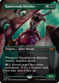 Hauntwoods Shrieker (Borderless) (349) [Duskmourn: House of Horror] - Deck Out Gaming