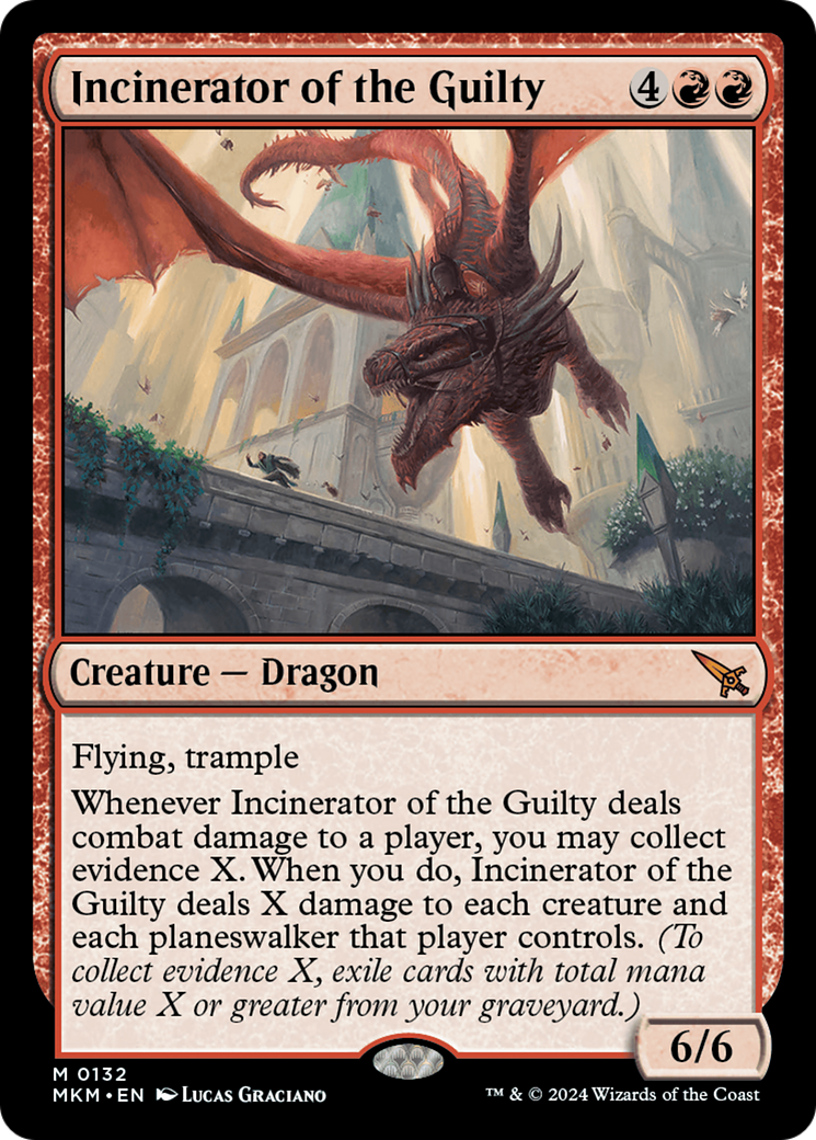 Incinerator of the Guilty (132) [Murders at Karlov Manor] foil - Deck Out Gaming
