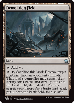 Demolition Field (687) [Foundations] - Deck Out Gaming