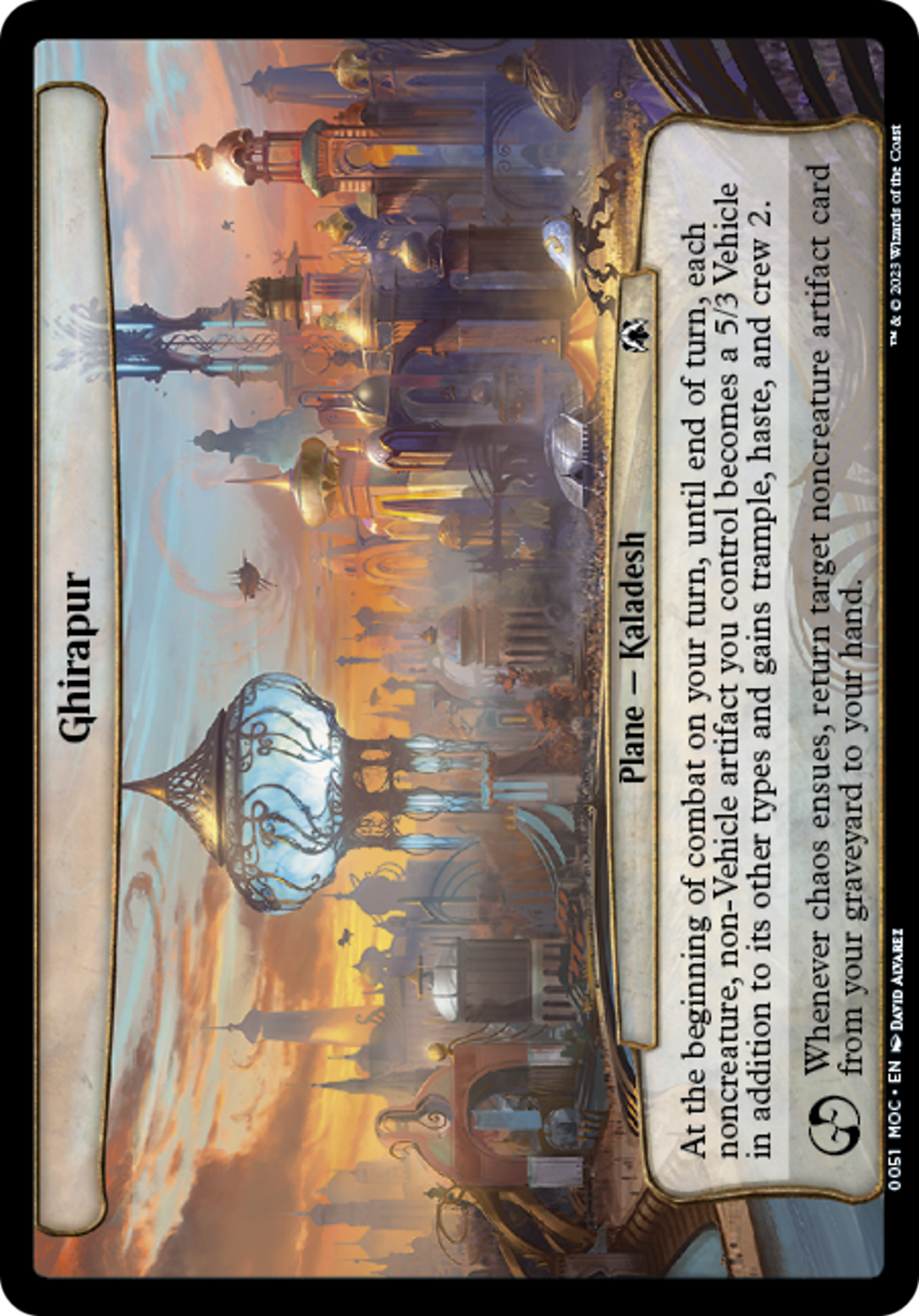 Ghirapur (51) [March of the Machine Commander] - Deck Out Gaming