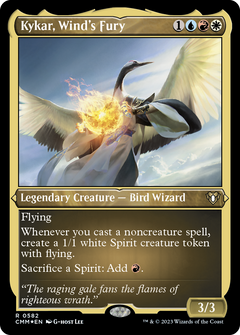 Kykar, Wind's Fury (582) [Commander Masters] etched - Deck Out Gaming