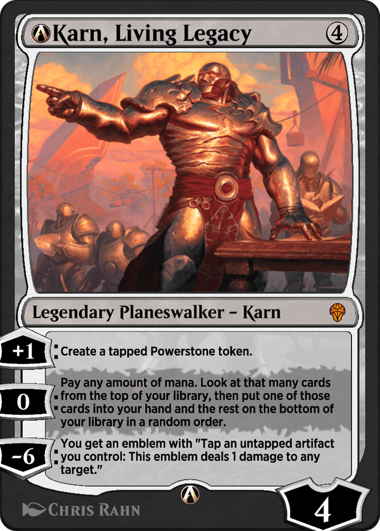 A-Karn, Living Legacy (A-1) [Dominaria United] - Deck Out Gaming
