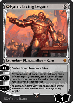 A-Karn, Living Legacy (A-1) [Dominaria United] - Deck Out Gaming