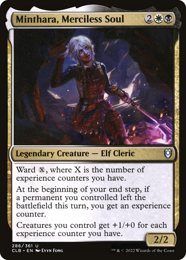 Minthara, Merciless Soul (286) [Commander Legends: Battle for Baldur's Gate] foil - Deck Out Gaming