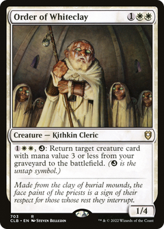 Order of Whiteclay (703) [Commander Legends: Battle for Baldur's Gate] - Deck Out Gaming