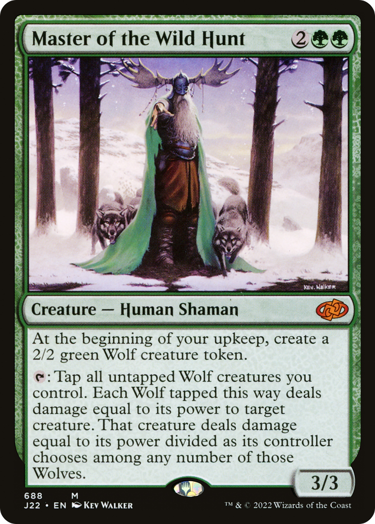Master of the Wild Hunt (688) [Jumpstart 2022] - Deck Out Gaming