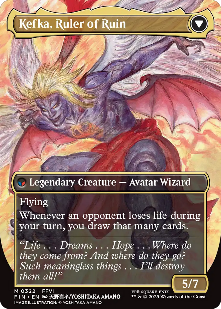 Kefka, Court Mage // Kefka, Ruler of Ruin (322) [FINAL FANTASY] - Deck Out Gaming