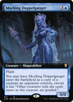 Mocking Doppelganger (Extended Art) (617) [Commander Legends: Battle for Baldur's Gate] - Deck Out Gaming