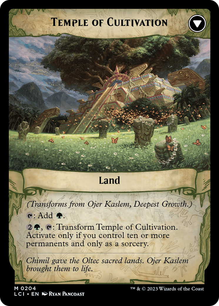 Ojer Kaslem, Deepest Growth (204) [The Lost Caverns of Ixalan] foil - Deck Out Gaming