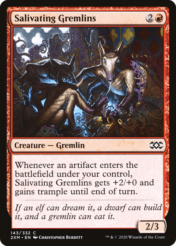 Salivating Gremlins (143) [Double Masters] foil - Deck Out Gaming