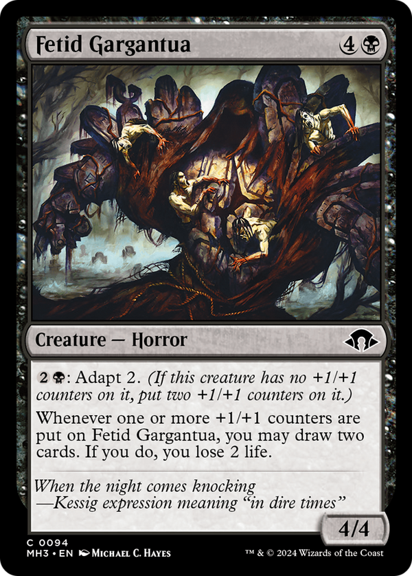 Fetid Gargantua (94) [Modern Horizons 3] - Deck Out Gaming