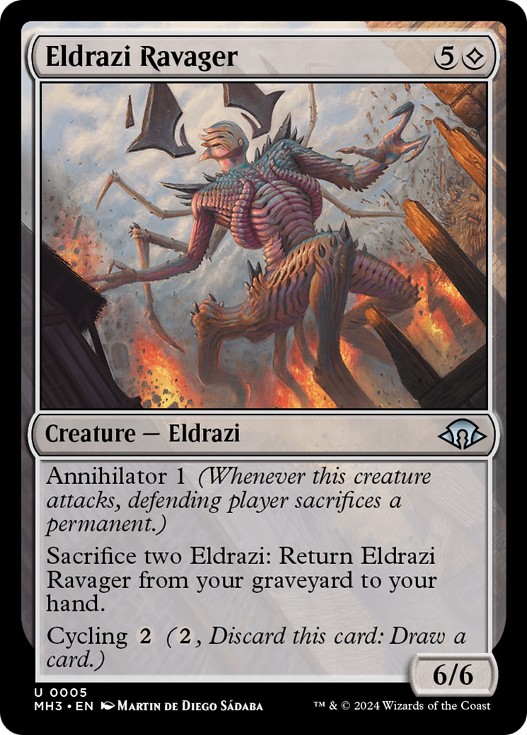 Eldrazi Ravager (5) [Modern Horizons 3] - Deck Out Gaming