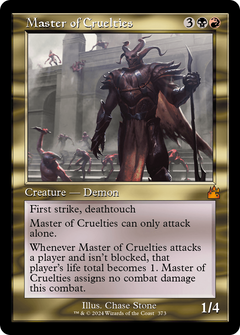 Master of Cruelties (Retro Frame) (373) [Ravnica Remastered] - Deck Out Gaming