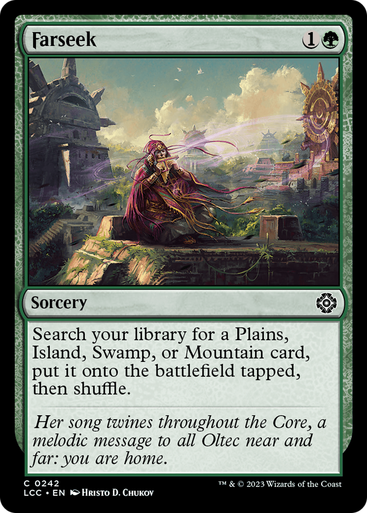 Farseek (242) [The Lost Caverns of Ixalan Commander] - Deck Out Gaming