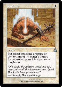 Condemn (Retro Frame) (304) [Ravnica Remastered] - Deck Out Gaming