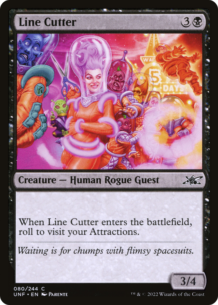 Line Cutter (80) [Unfinity] - Deck Out Gaming