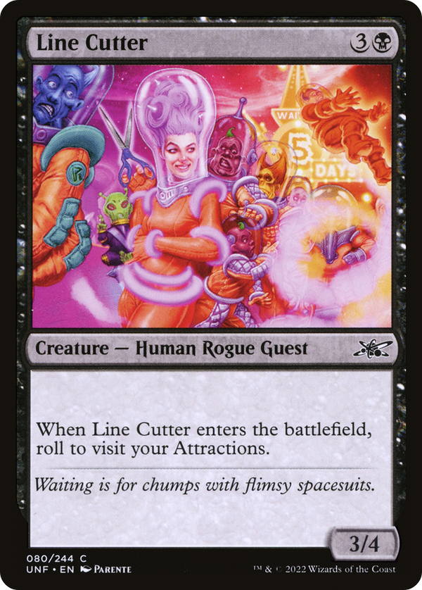 Line Cutter (80) [Unfinity] foil - Deck Out Gaming