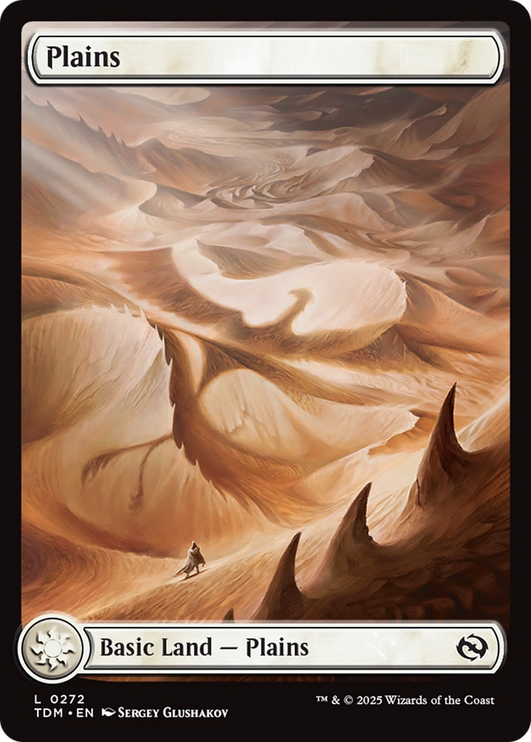 Plains (0272) (272) [Tarkir: Dragonstorm] - Deck Out Gaming