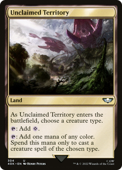 Unclaimed Territory (304) [Warhammer 40,000 Commander] - Deck Out Gaming