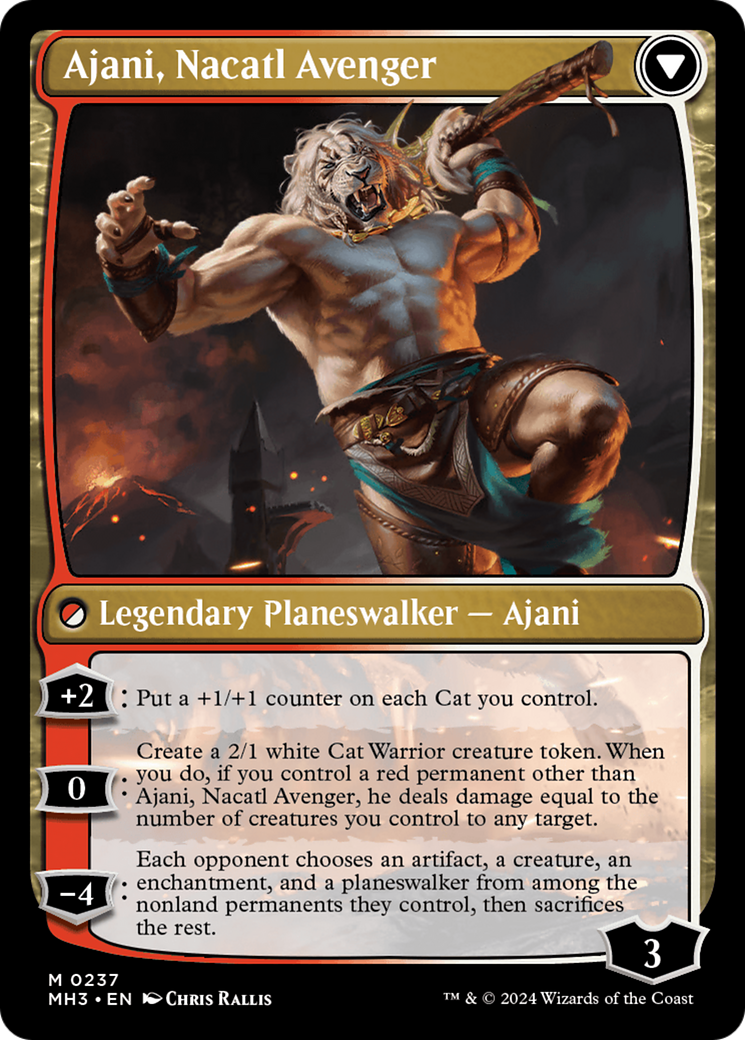 Ajani, Nacatl Pariah (237) [Modern Horizons 3] - Deck Out Gaming