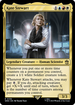 Kate Stewart (139) [Doctor Who] foil - Deck Out Gaming