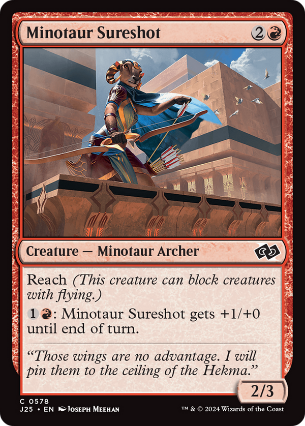 Minotaur Sureshot (578) [Foundations Jumpstart] - Deck Out Gaming
