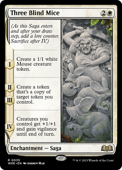 Three Blind Mice (35) [Wilds of Eldraine] - Deck Out Gaming