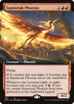 Sunstreak Phoenix (359) [Innistrad: Midnight Hunt] - Deck Out Gaming