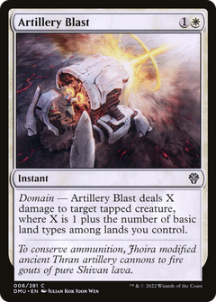 Artillery Blast (6) [Dominaria United] foil - Deck Out Gaming