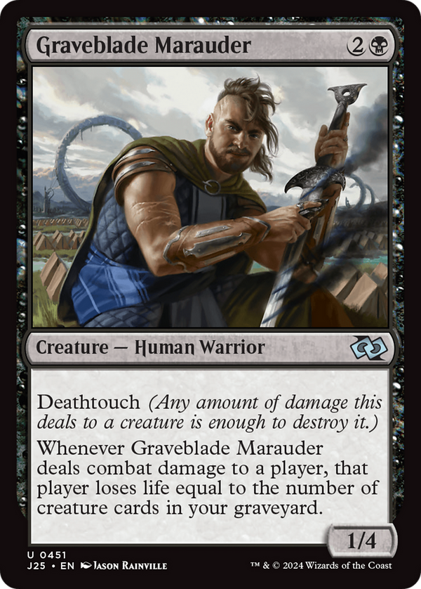 Graveblade Marauder (451) [Foundations Jumpstart] - Deck Out Gaming