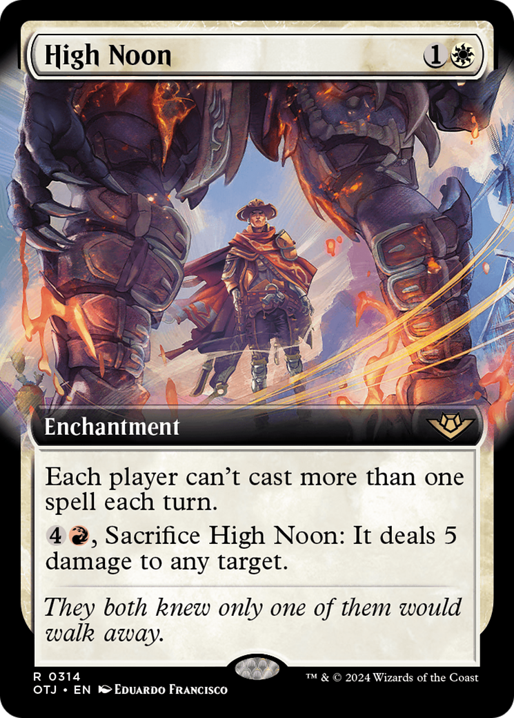 High Noon (Extended Art) (314) [Outlaws of Thunder Junction] - Deck Out Gaming