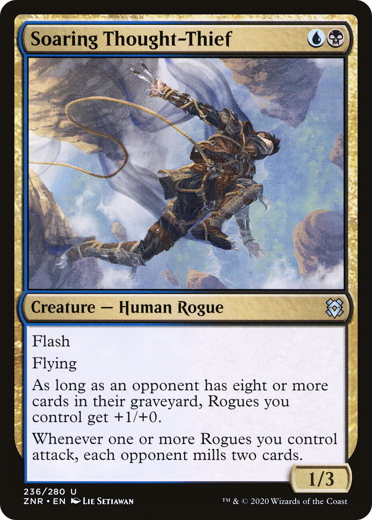 Soaring Thought-Thief (236) [Zendikar Rising] - Deck Out Gaming