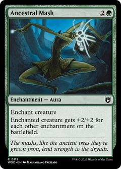 Ancestral Mask (119) [Wilds of Eldraine Commander] - Deck Out Gaming