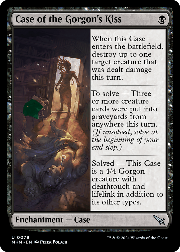 Case of the Gorgon's Kiss (b) (79) [Murders at Karlov Manor] - Deck Out Gaming