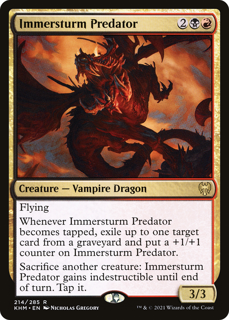 Immersturm Predator (214) [Kaldheim] - Deck Out Gaming