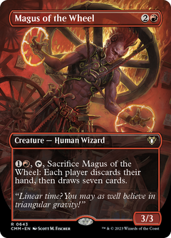 Magus of the Wheel (Borderless) (643) [Commander Masters] - Deck Out Gaming