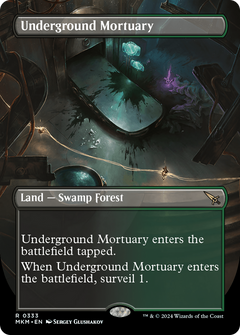 Underground Mortuary (Borderless) (333) [Murders at Karlov Manor] - Deck Out Gaming