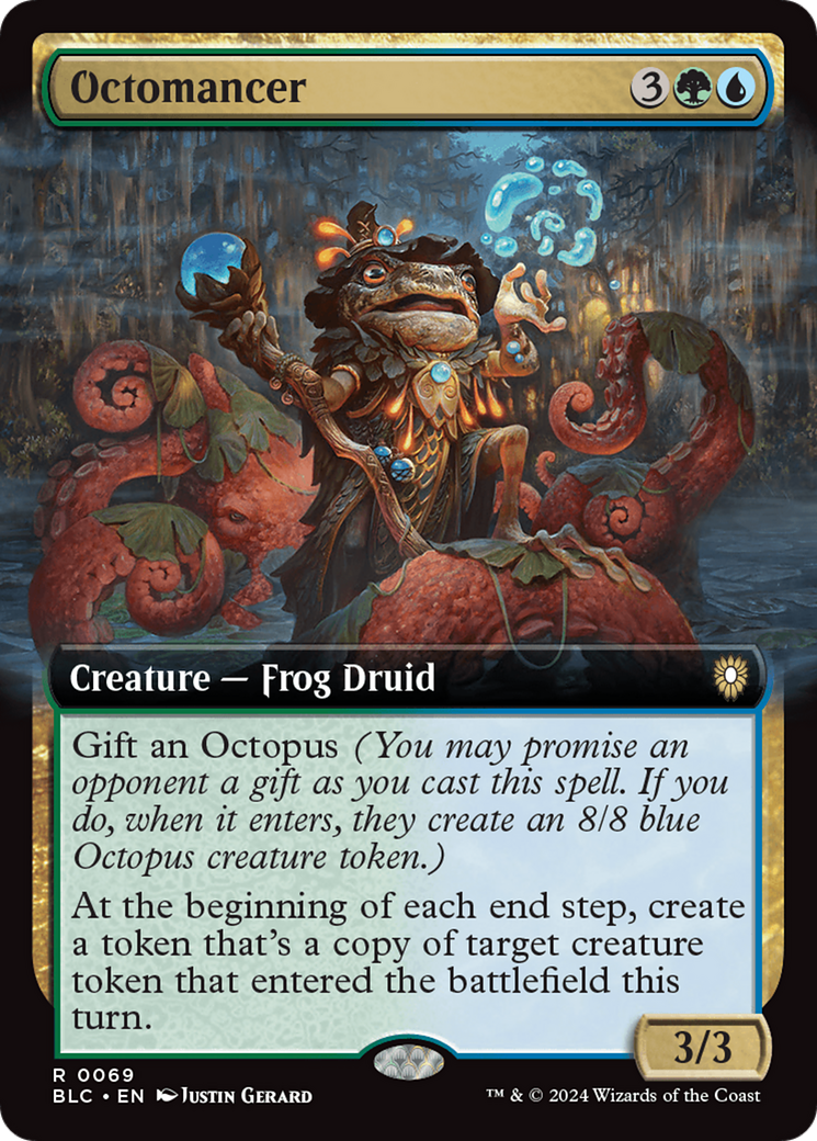 Octomancer (Extended Art) (69) [Bloomburrow Commander] - Deck Out Gaming