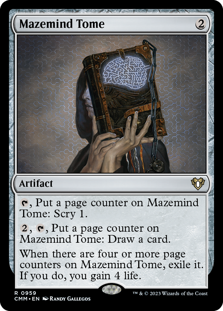 Mazemind Tome (959) [Commander Masters] - Deck Out Gaming