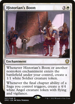 Historian's Boon (21) [Commander: Dominaria United] - Deck Out Gaming