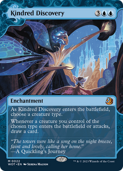 Kindred Discovery (22) [Wilds of Eldraine: Enchanting Tales] foil - Deck Out Gaming