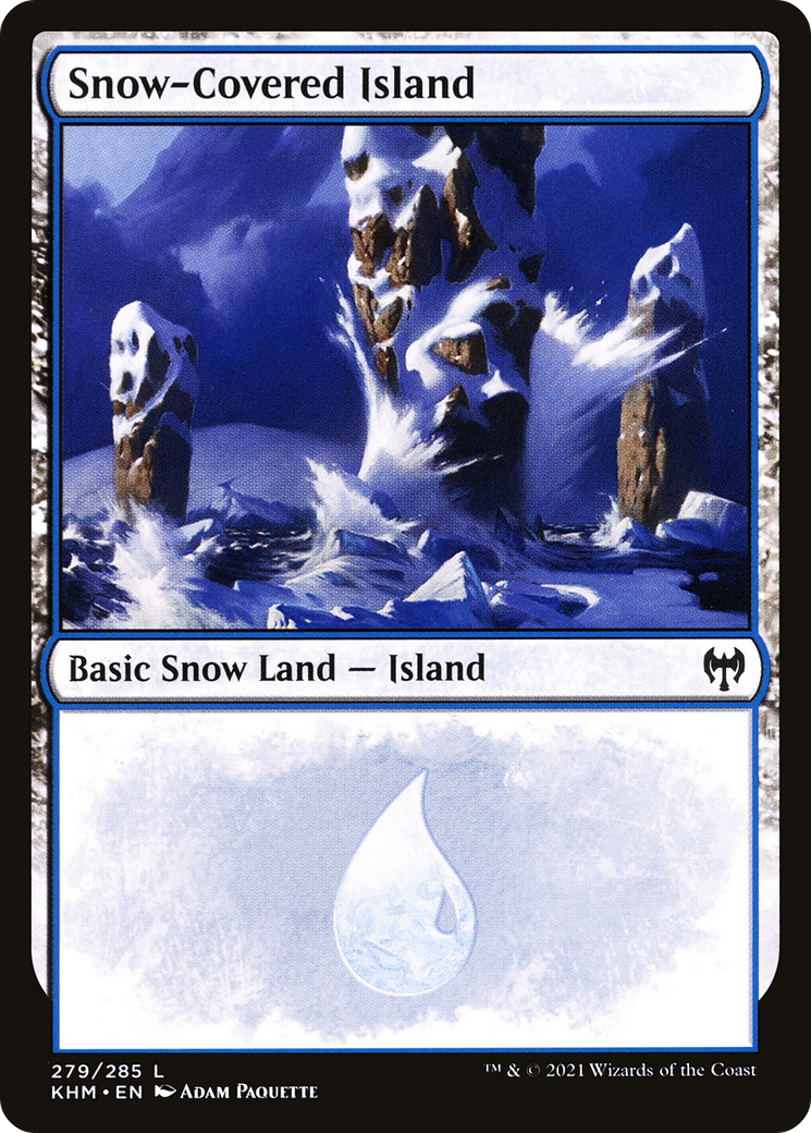 Snow-Covered Island (279) (279) [Kaldheim] - Deck Out Gaming