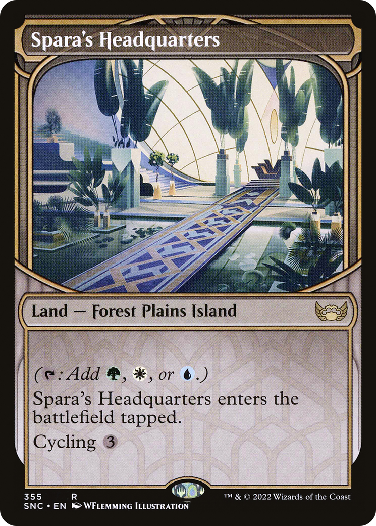 Spara's Headquarters (Showcase) (355) [Streets of New Capenna] - Deck Out Gaming