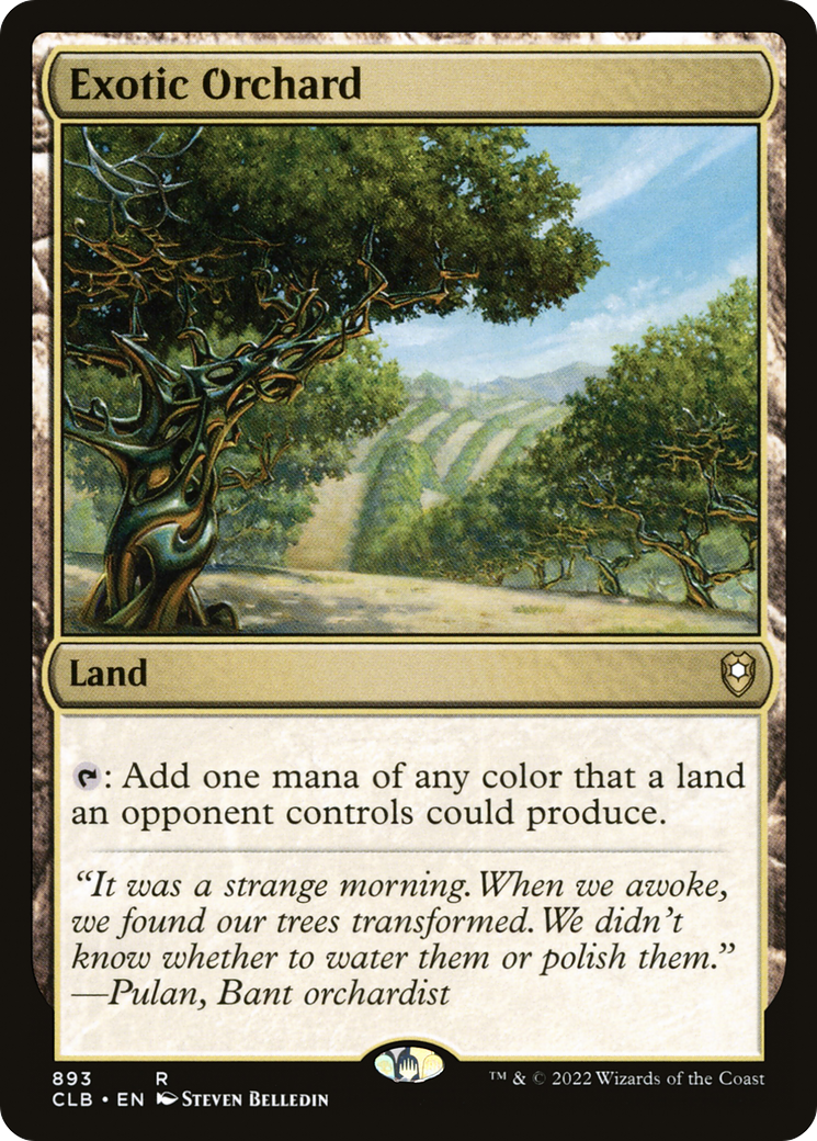 Exotic Orchard (893) [Commander Legends: Battle for Baldur's Gate] - Deck Out Gaming