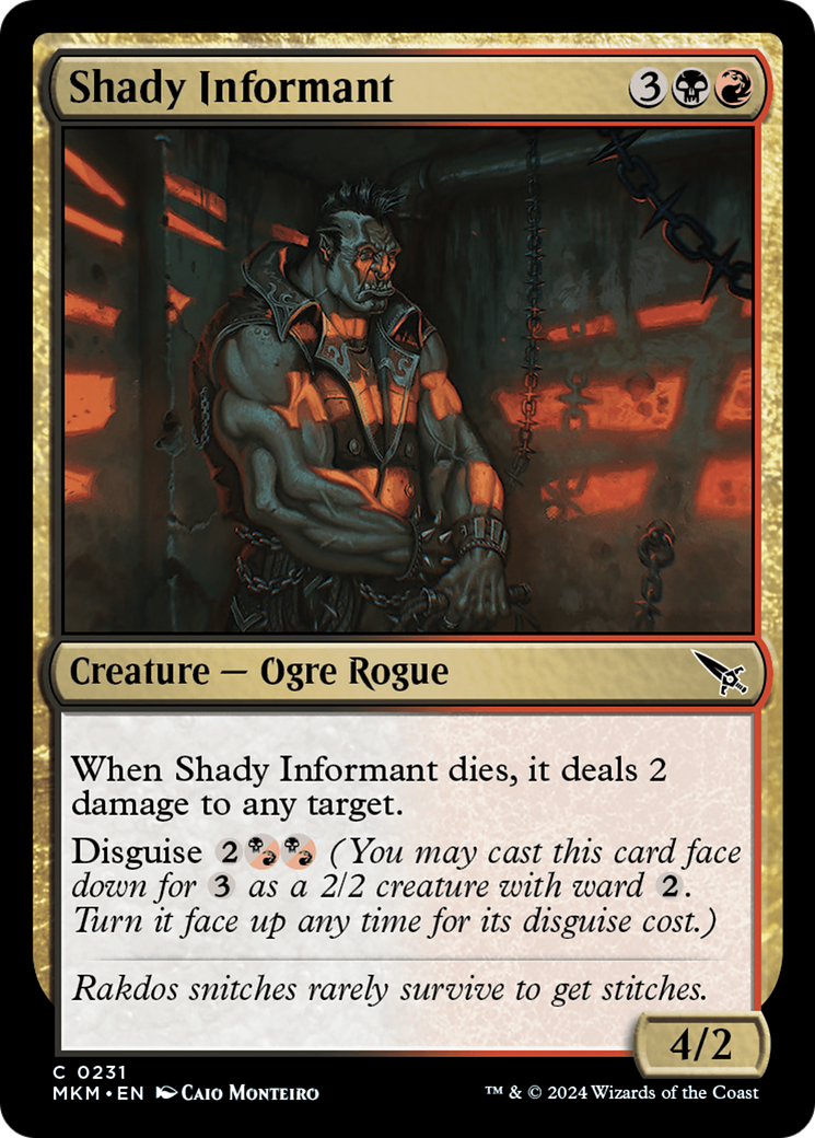 Shady Informant (231) [Murders at Karlov Manor] - Deck Out Gaming